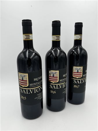  
Verticale Brunello di Montalcino Salvioni La Cerbaiola 2015, 2016, 2017. 2015 2016 2017
Brunello di Montalcino DOCG 75 cl