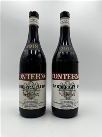  
Giacomo Conterno, Barbera d'Alba Vigna Cerretta 2018 e 2019 2018 2019
Barbera d'Alba DOC 75 cl