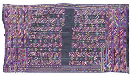 Tessuto decorato a motivi stilizzati (cm 220x125)(gravi difetti) Decorated...