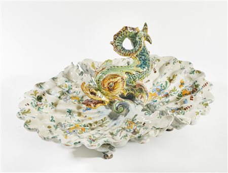 Minghetti (Bologna, 1822 - Bologna, 1885) 
Centrotavola 
 Cm 23x45x40