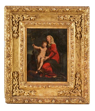  
"Madonna con Bambino" 
 Cm 24x19