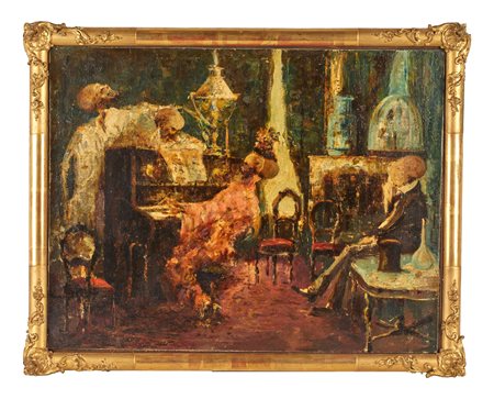  
"Sinfonia dell'Oltretomba" 
 Cm 41x55