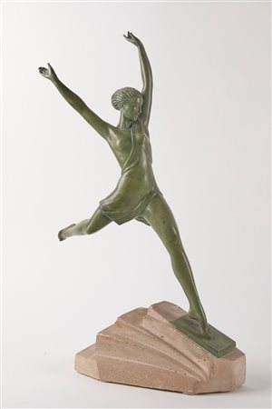 Pierre Le Faguays (1892 - 1962) 
“Olympia” Anni ‘20
 Cm 52x34x10