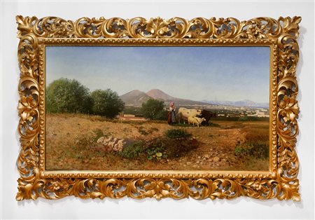  
"Veduta di Napoli" 
 Cm 57,5x103,5