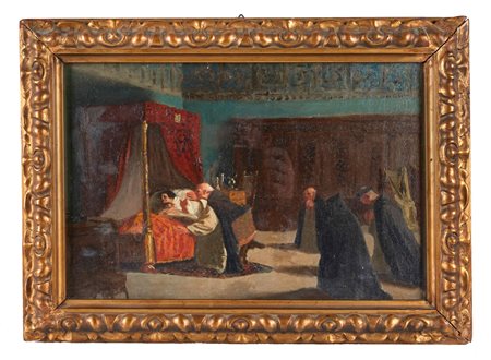 Giulio Cantalamessa (Ascoli Piceno, 1846 - Roma, 1924) 
"Senza titolo" 
  Cm 30x43,5