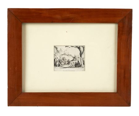  
"Il discorso della montagna" 
 Cm 7,1x8,6