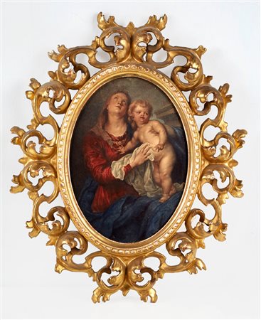  
Cornice ovale XIX secolo
 Cm 42x33