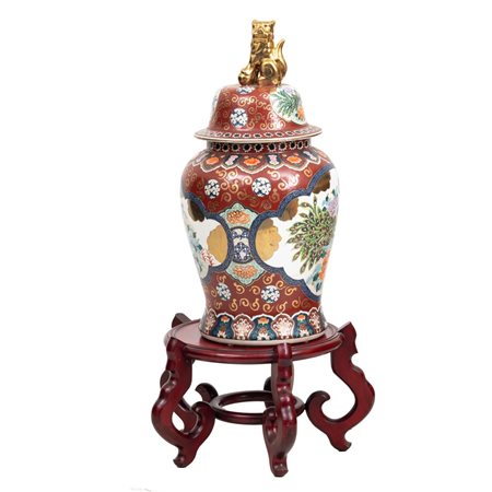 MANIFATTURA ORIENTALE DEL XX SECOLO, Grande potiche