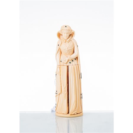 MANIFATTURA EUROPEA DEL XIX SECOLO, Scultura a scrigno