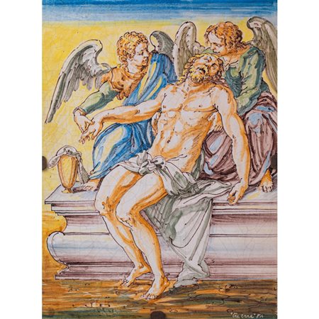 MANIFATTURA SICILIANA DELLA SECONDA METÀ XX SECOLO, Placca