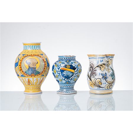 MANIFATTURA SICILIANA DEL XX SECOLO, Due bocce e cannata