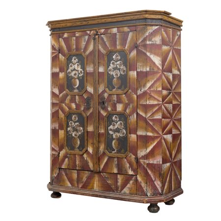 MANIFATTURA TIROLESE DEL XIX SECOLO, Armadio