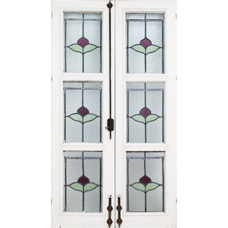 MANIFATTURA ITALIANA DEL XX SECOLO, Coppia di finestre