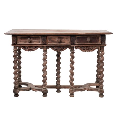 MANIFATTURA ITALIANA DEL XVIII SECOLO, Tavolo/consolle