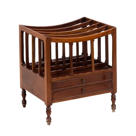 MANIFATTURA INGLESE XX SECOLO, Piccolo mobile porta riviste