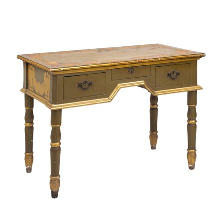 MANIFATTURA SICILIANA DEL XIX SECOLO, Scrittoio da centro