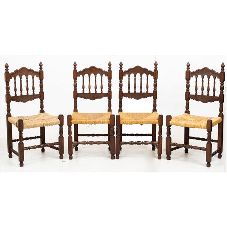 MANIFATTURA ITALIANA DEL XX SECOLO, Dodici sedie