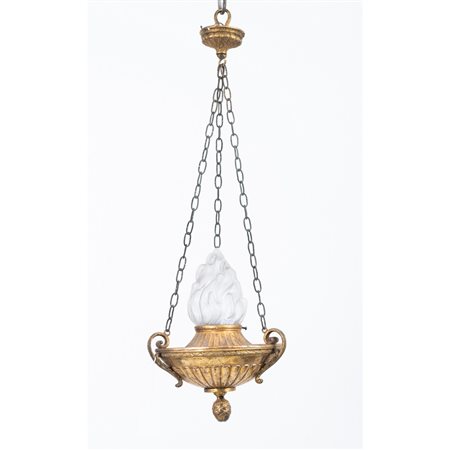 MANIFATTURA SICILIANA DEL XX SECOLO, Lampadario