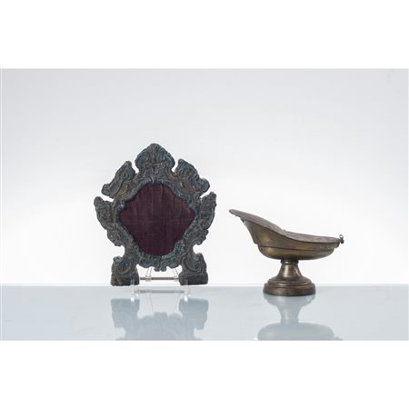 MANIFATTURA SICILIANA DEL XIX SECOLO, Cartagloria e navetta