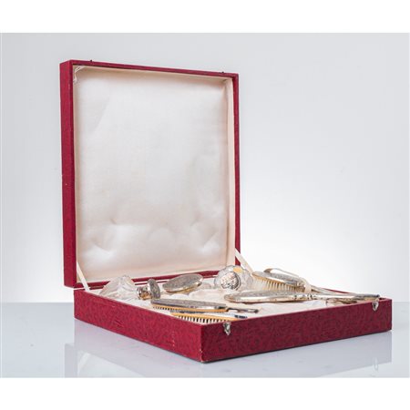 MANIFATTURA ITALIANA DEI PRIMI DEL '900, Set da toletta