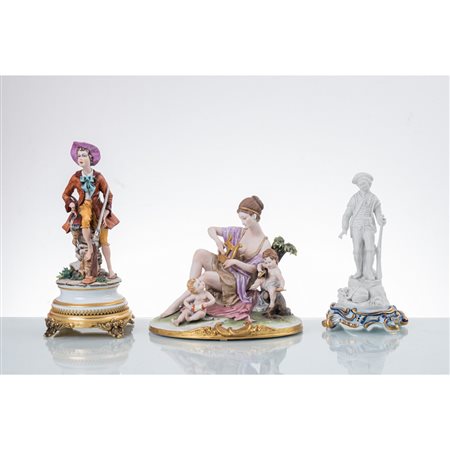 MANIFATTURA EUROPEA DEL XX SECOLO, Tre sculture