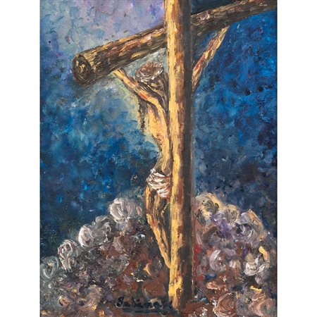 PITTORE DEL XX SECOLO, Olio su tela