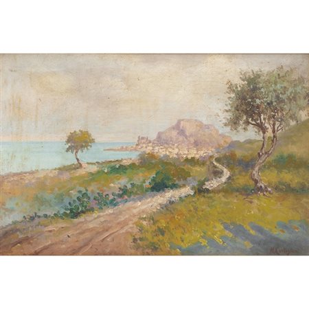 FALSO D'AUTORE DEL XX SECOLO, Olio su tavola