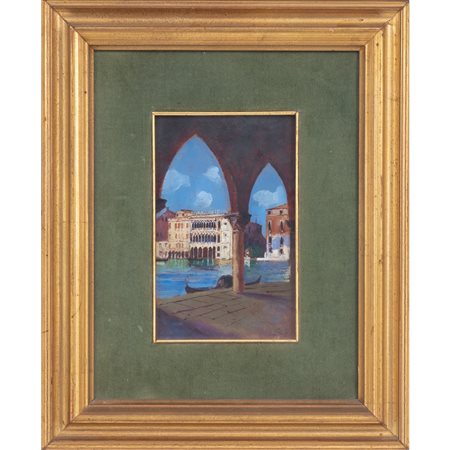 PITTORE DEL XX SECOLO, Olio su tavola