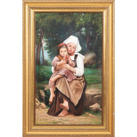 PITTORE DEL XX SECOLO, Olio su tela