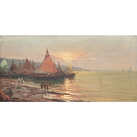 G. FIORENTINI, Olio su tela