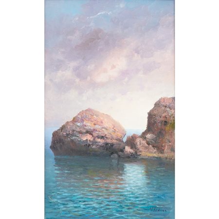 VINCENZO UDINE, Olio su tela