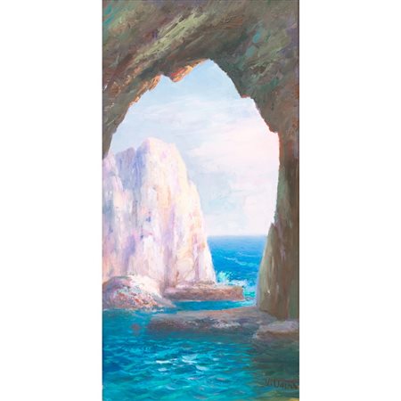 VINCENZO UDINE, Olio su tela