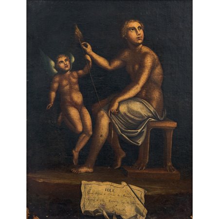 SCUOLA FRANCESE DEI PRIMI DEL XIX SECOLO, Olio su tela