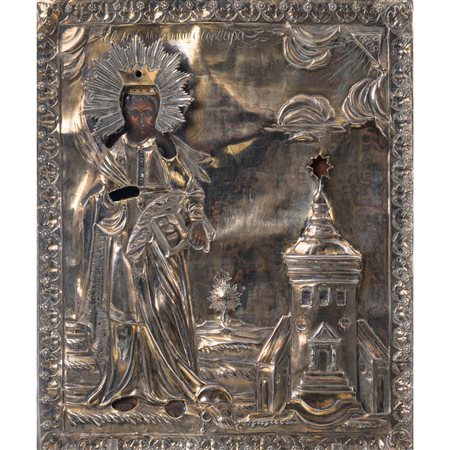 MANIFATTURA RUSSA DEL XIX SECOLO, Icona