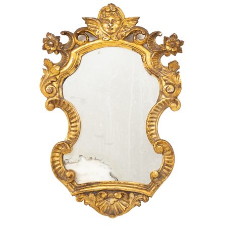 MANIFATTURA SICILIANA DEL XVIII SECOLO, Specchiera