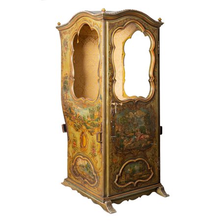 MANIFATTURA ITALIANA DELLA FINE DEL XIX SECOLO, Portantina