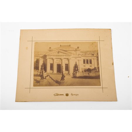 FOTOGRAFIA STORICA in seppia della fine del XIX secolo