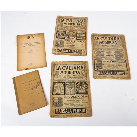 CINQUE TRA RIVISTE ED OPUSCOLI DEL XIX E XX SECOLO