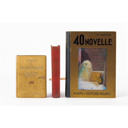 TRE VOLUMI DELLE EDIZIONI HOEPLI