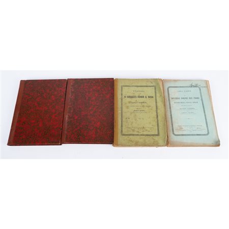 QUATTRO OTTOCENTINE DI ARGOMENTO SCIENTIFICO E NATURALISTICO