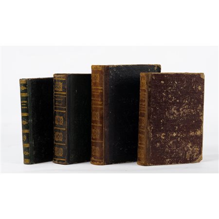 QUATTRO VOLUMI DI LETTERATURA DEL XIX SECOLO