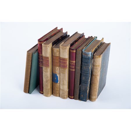 DIECI VOLUMI DI LETTERATURA EDITI NEL XIX SECOLO