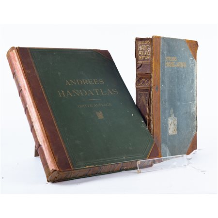 DUE ATLANTI DEL XIX SECOLO IN LINGUA TEDESCA