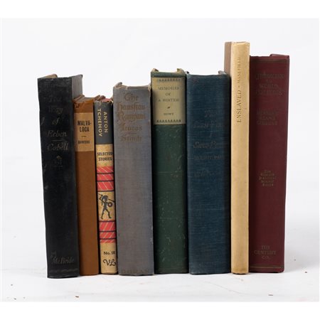 OTTO VOLUMI DI LETTERATURA E VARIA DEI PRIMI DEL XX SECOLO