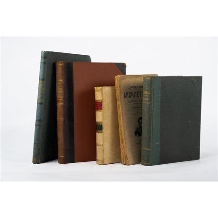 CINQUE VOLUMI IN MISCELLANEA DEL XIX E XX SECOLO