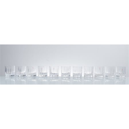 CRISTALLERIA EUROPEA DEL XX SECOLO, Undici bicchieri