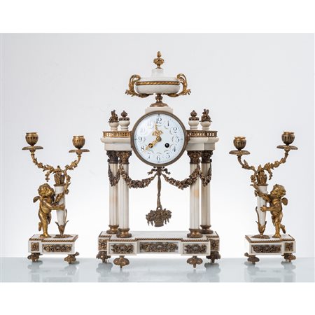 MANIFATTURA FRANCESE DEL XIX SECOLO, Trittico