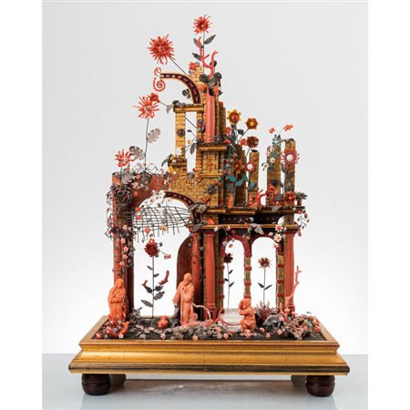 MANIFATTURA SICILIANA DELLA METÀ DEL '900, Importante presepe