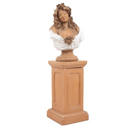 PRODUZIONE ITALIANA DEL XX SECOLO, Scultura con colonna