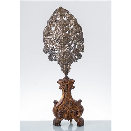 MANIFATTURA SICILIANA DEL XVIII SECOLO, Palma d'altare